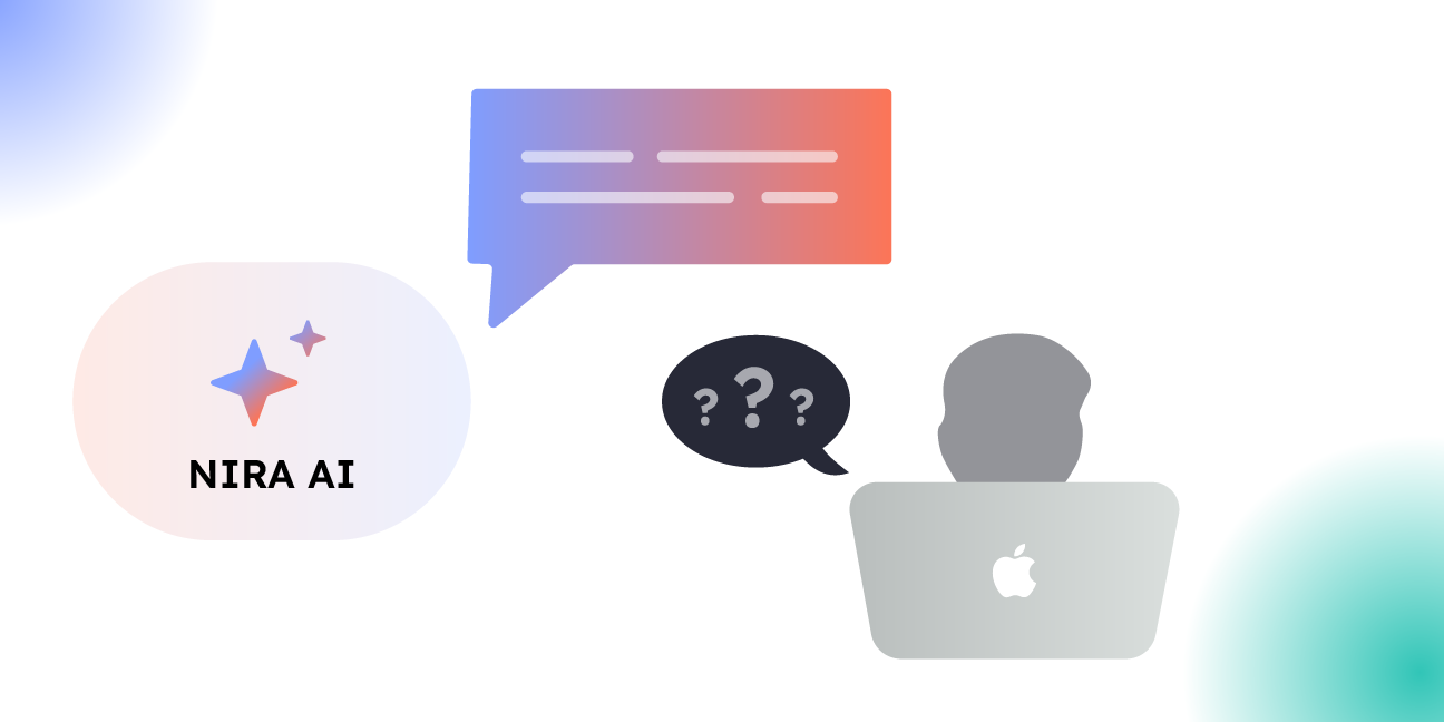 NIRA AI conversational assistant helping users